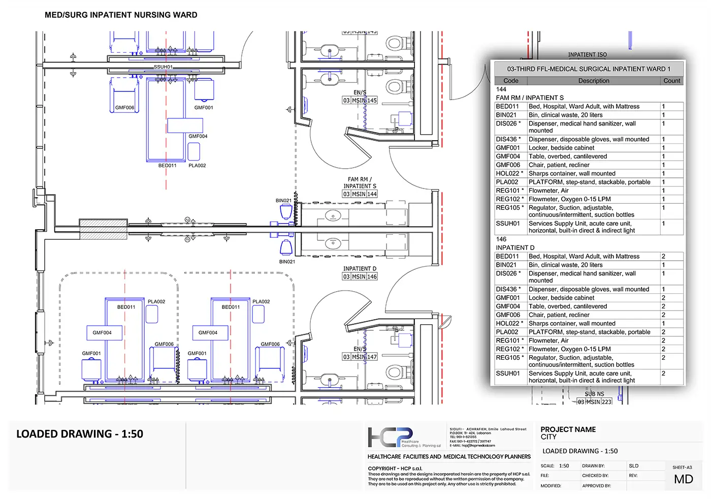 Hcp The 1 50 drawings